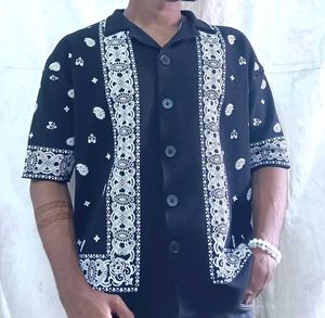 Bandana Print Knit Shirt