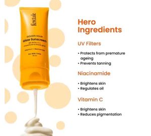 Foxtale Golden Hour Glow Sunscreen SPF 50