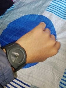 Sleek Black Wristwatch