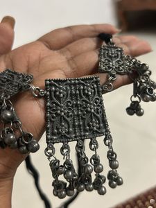 Black Metal Necklace