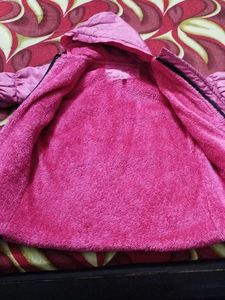 Pink Padded Winter Coat