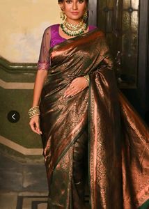Anouk Banarasi Silk Saree