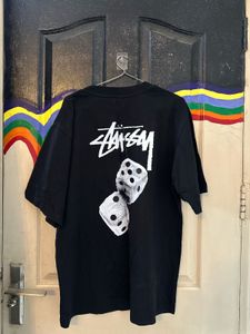 🔥 Rare Stussy Tee – Beige | Size M | Streetwear