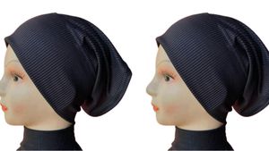Ribbed Jersey Hijab Cap Pack OF 2