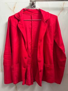 Mary Jane Red Blazer