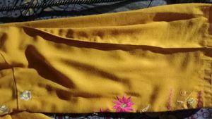 Golden Suit Salwar