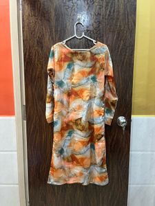 34 Bust Satin Kurta For Women