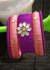 Fancy Thread Bangles. Bracelet Model Single Set