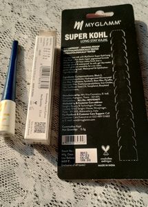 COMBO PACK OF MYGLAMM&#39;S KAJAL AND EYELINER