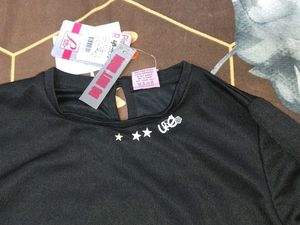 Black Long Sleeve Top