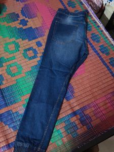 Dark Blue Denim Jeans