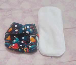Cloth Diaper with  5 Layer Insert
