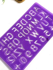 Letter Tracing Stencils For Elegant Alphabets