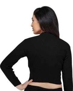 Black Cardigan Sweater