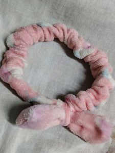 Pink Bow Headband
