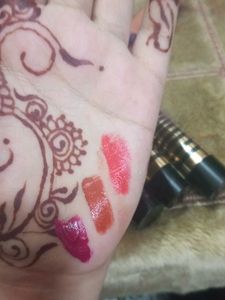 Set Of Three Lipsticks