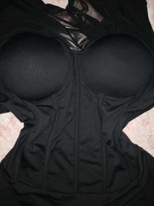 Chic Black Corset Dress