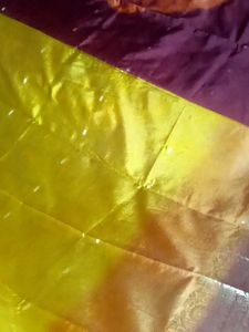 Magenta &amp; Orange Saree