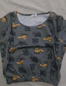 Gray Colour Jumpsuit