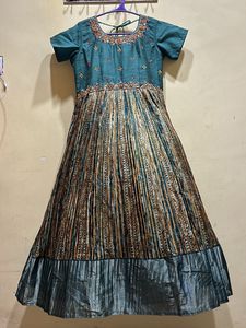 Ethnic Long Kurta & Dupatta Festive ware Size XL
