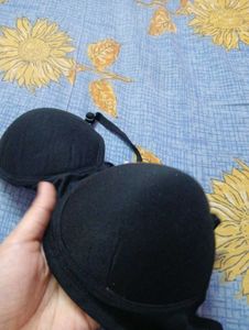 Padded Black Bra
