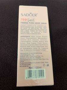 Sadoer Himalayan Pink Salt serum