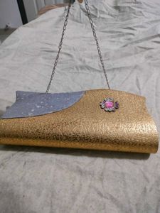 Beautiful Party wear Clutch with chain