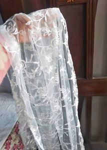 Embroidered Net Dupatta