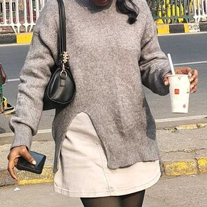 Casual Outfit: Skirt &amp; Sweater