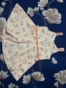Cute Floral Girls Clothing Set