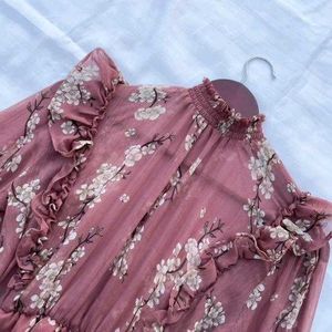 Floral Ruffle Dress