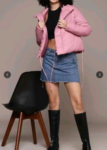 Pink Puffer Jacket