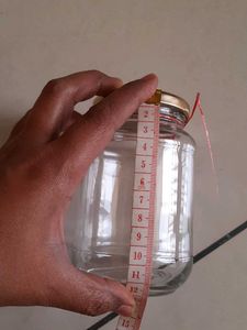 14 Piece Empty Glass Jar Set