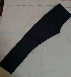 Navy Blue Slim Fit Pants