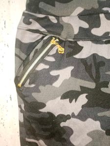 Camo Print Activewear Leggings