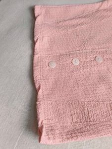 Pink Textured Top