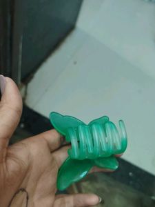 Green Butterfly Hair Clip ❤️