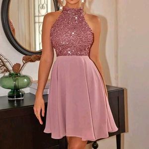 Sparkly Pink Party Dress