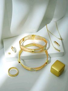 Artificial Gold Bangle