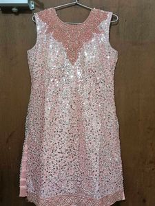 Sequin Embellished Kurta sharara set