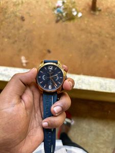 Tommy Hilfiger Silicone Blue Dial Men&#39;s Watch