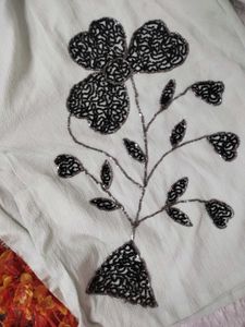 Embroidered cord set