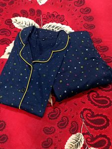 Star Print Night Suit ❤️
