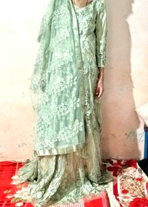 New Bridal Gown Light Green