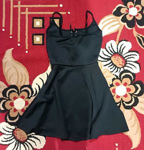 Sexy Korean Black Mini Dress