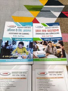 B.Ed 2nd Year Exam Books