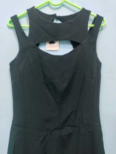 Black Cutout Mini Dress
