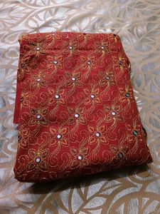Floral Embroidered Fabric