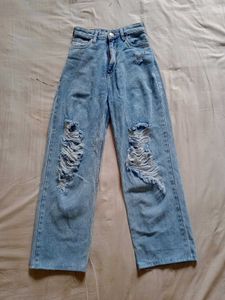 Ripped Denim Jeans