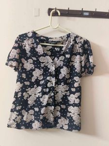 Floral Print Top